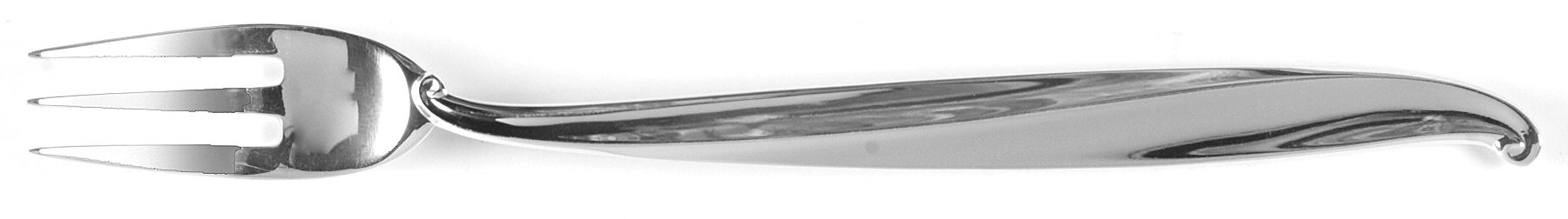 Swan Lake (Sterling, 1960) Cocktail/Seafood Fork by International Silver-1