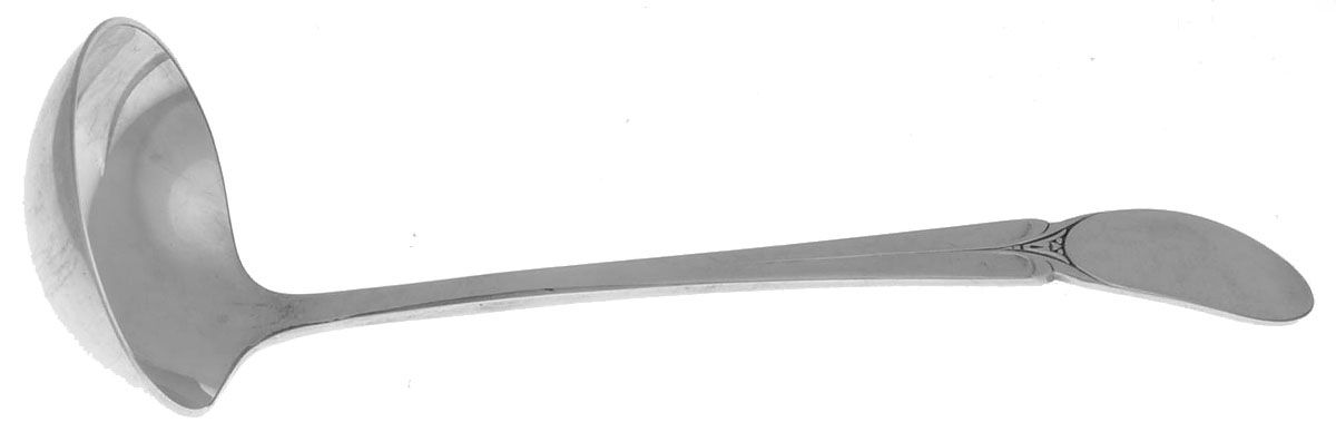 Sylvia (Silverplate, 1934) Solid Piece Cream Ladle by International Silver-1