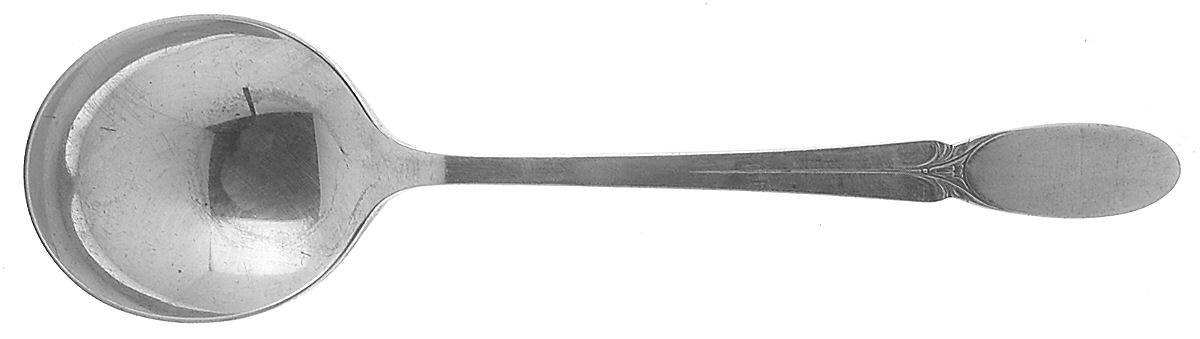Sylvia (Silverplate, 1934) Round Bowl Soup Spoon (Gumbo) by International Silver-1