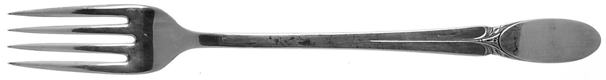Sylvia (Silverplate, 1934) Grille Fork (Viande) by International Silver-1