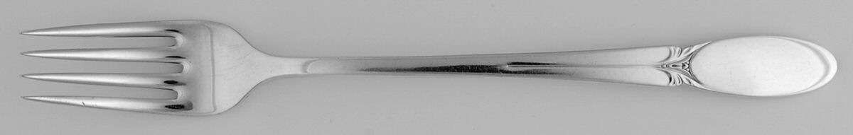 Sylvia (Silverplate, 1934) Grille Fork (Viande) by International Silver-1