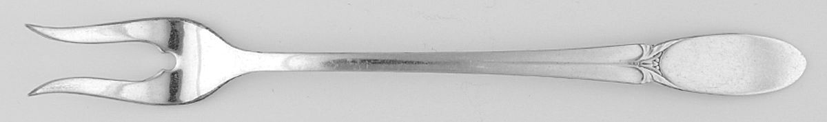 Sylvia (Silverplate, 1934) Short Handle Pickle/Olive Fork by International Silver-1
