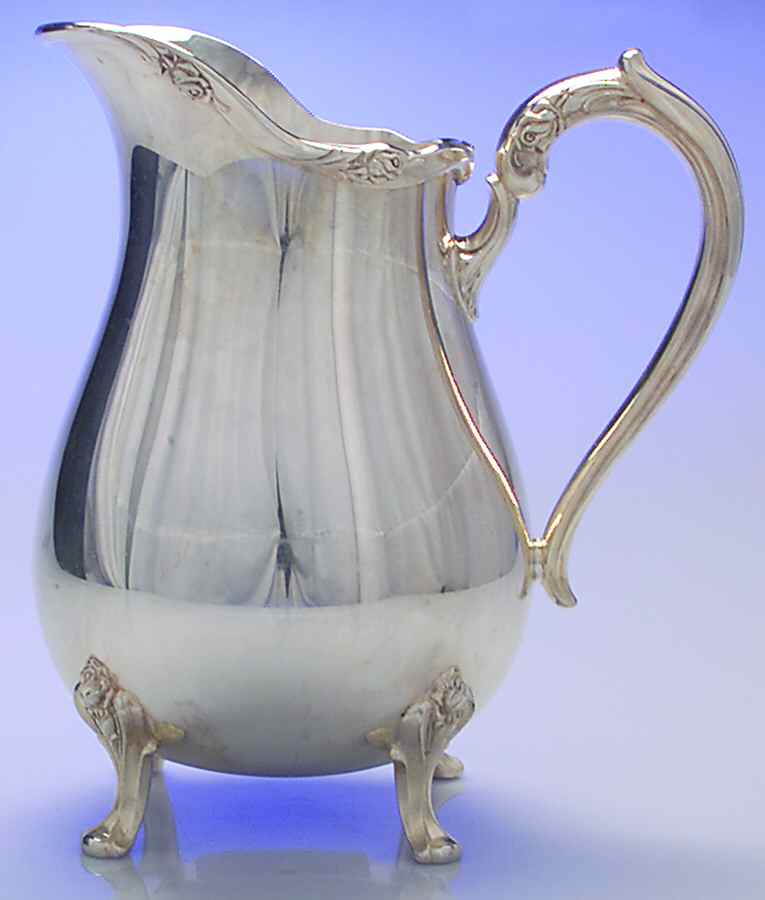 Sylvia (Silverplate, Hollowware) Silverplate Water Pitcher by International Silver-1