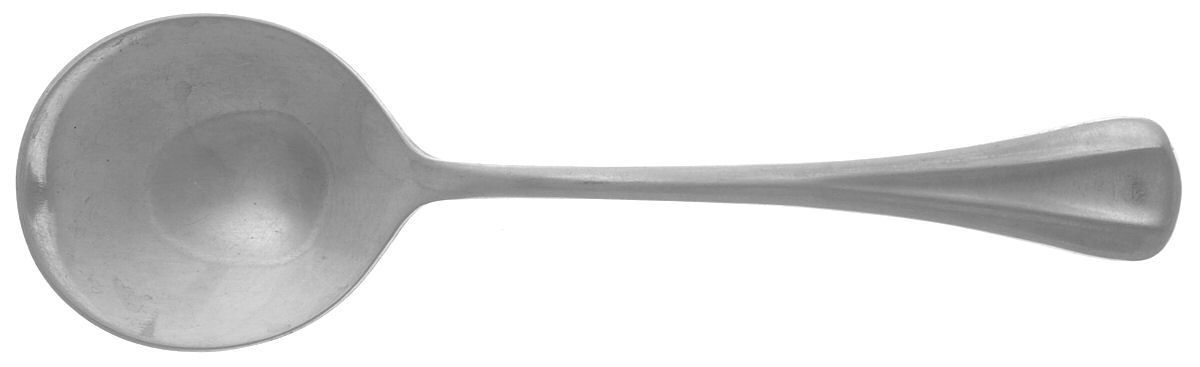 Symmetry (Stainless, Lyon Collection) Round Bowl Soup Spoon (Cream Soup) by International Silver-1