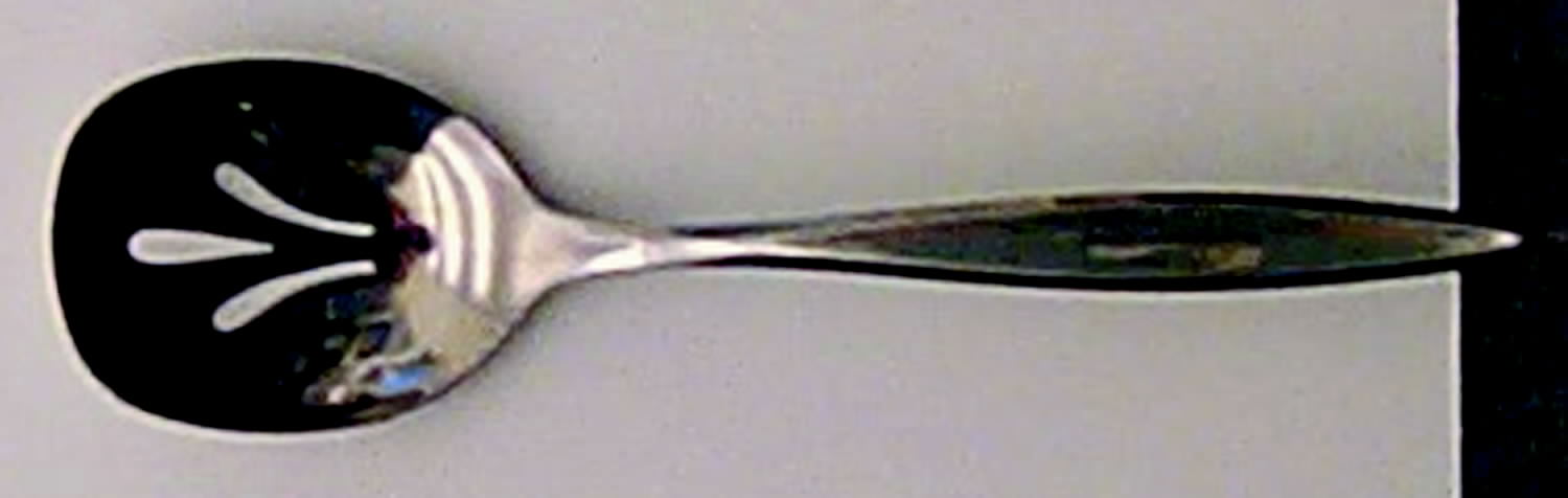 Symmetry (Stainless, Pointed Tip) Solid Bon Bon Spoon by International Silver-1