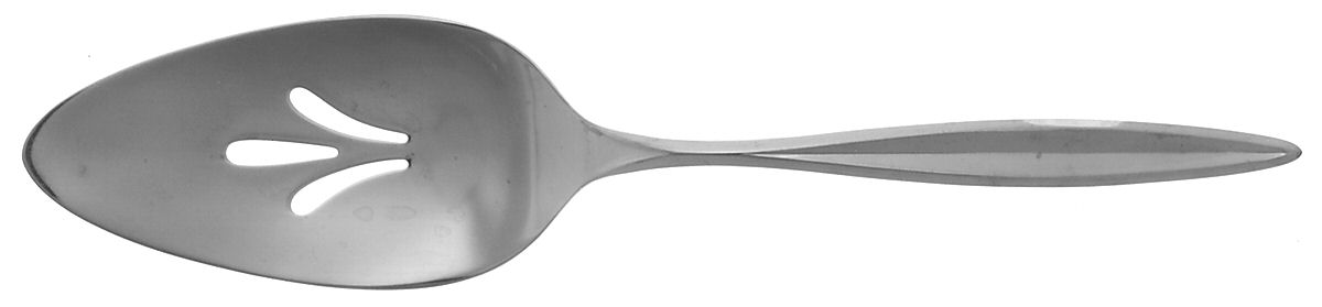 Symmetry (Stainless, Pointed Tip) Pierced All Stainless Pie Server by International Silver-1