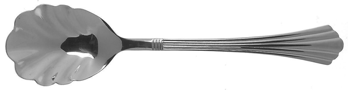 Symmetry-Freemont(Stainless) Sugar Shell Spoon by International Silver-1