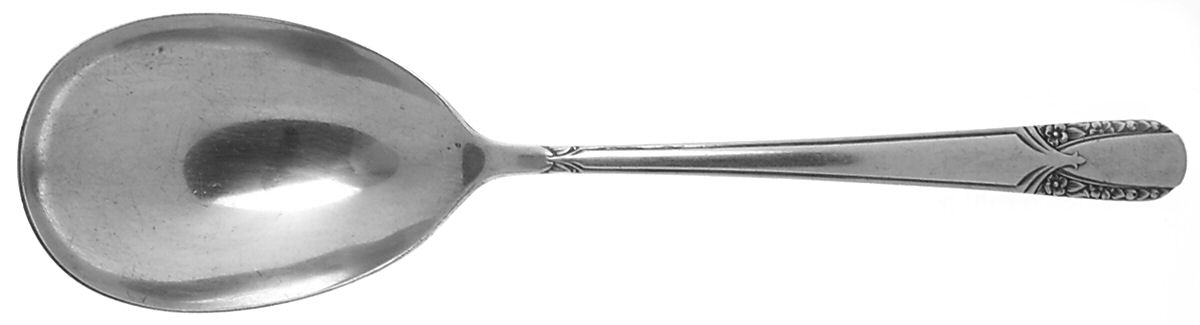 Talisman (Silverplate, 1938) Solid Smooth Casserole Spoon by International Silver-1