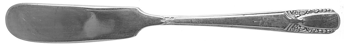 Talisman (Silverplate, 1938) Flat Handle Butter Spreader by International Silver-1