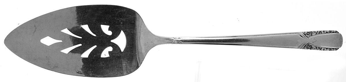 Talisman (Silverplate, 1938) Solid Pierced Pie Server by International Silver-1