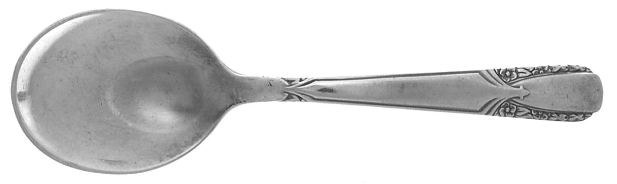 Talisman (Silverplate, 1938) Straight Handle Baby Spoon by International Silver-1