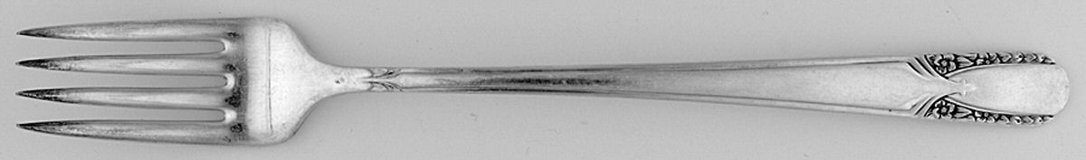 Talisman (Silverplate, 1938) Grille Fork (Viande) by International Silver-1