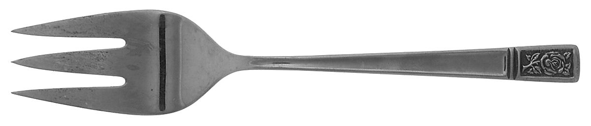Talisman (Stainless) Medium Solid Cold Meat Serving Fork by International Silver-1