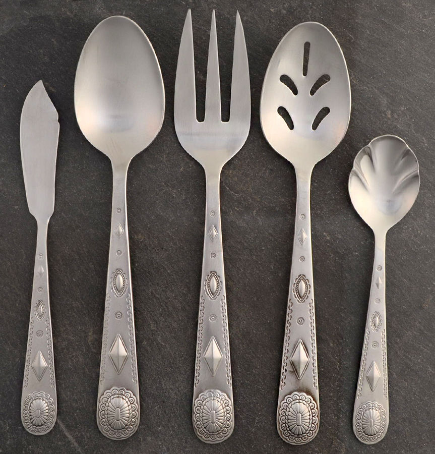 Taos (Stainless) 5 Piece Hostess Set by International Silver-1