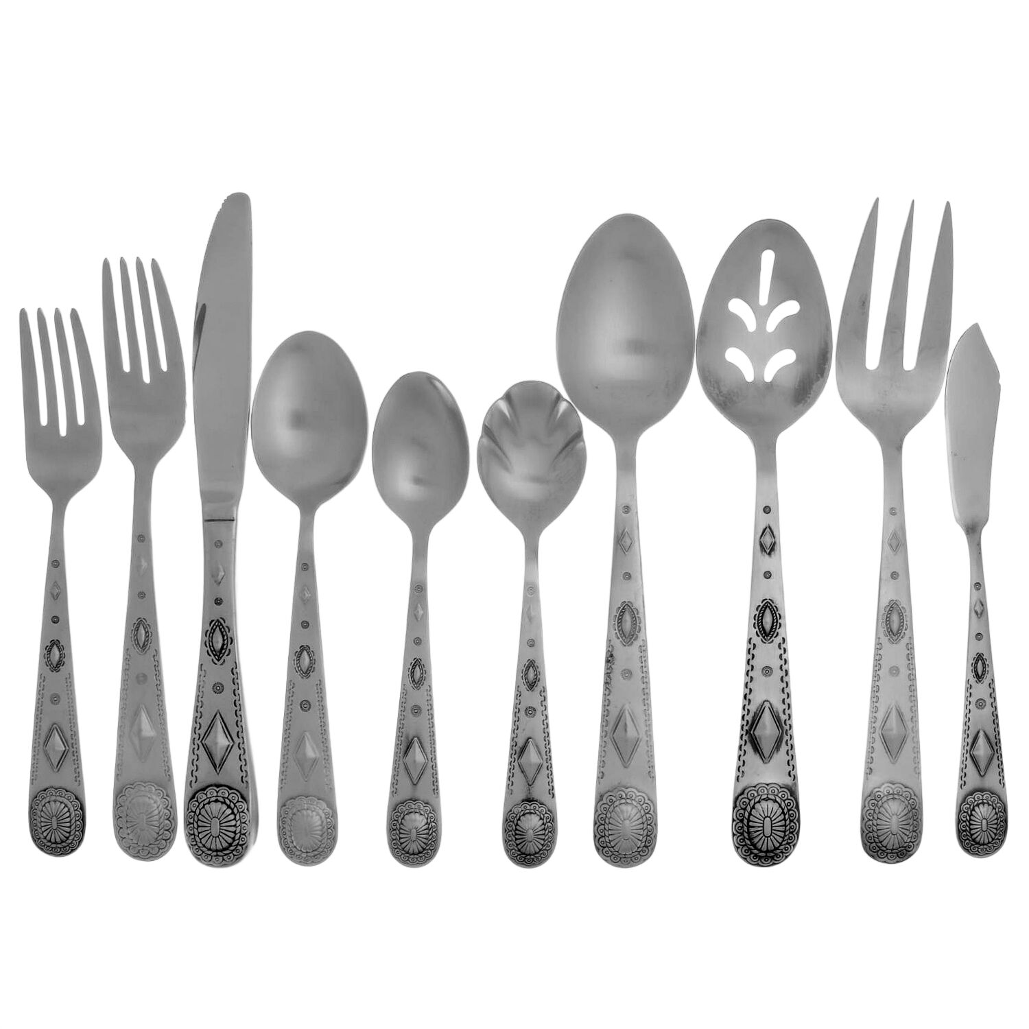 Taos (Stainless) 45 Piece Starter Set by International Silver-1