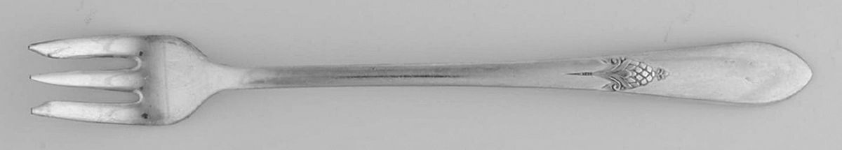 Tapestry (Silverplate, 1940) Cocktail/Seafood Fork by International Silver-1
