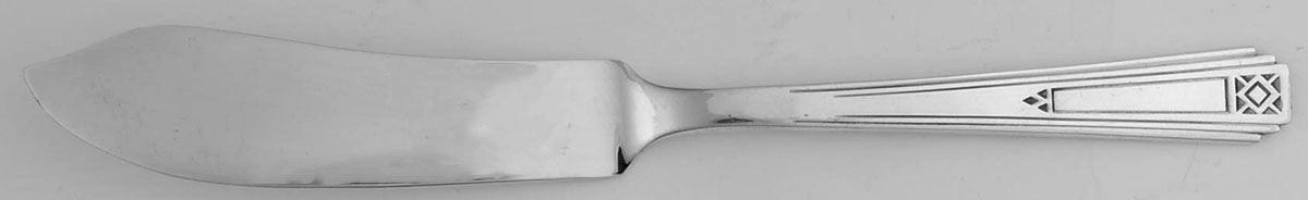Terrace (Silverplate, 1932) Flat Handle Master Butter Knife by International Silver-1
