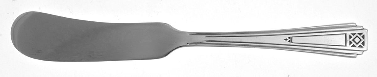 Terrace (Silverplate, 1932) Flat Handle Butter Spreader by International Silver-1