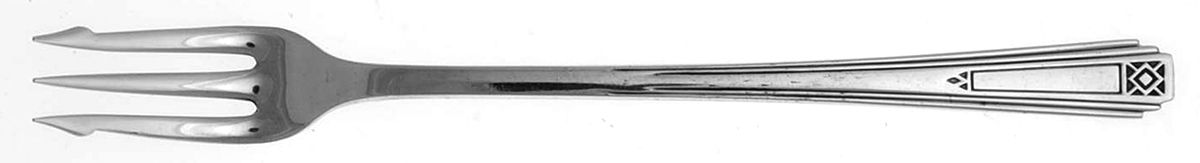 Terrace (Silverplate, 1932) Short Handle Pickle/Olive Fork by International Silver-1