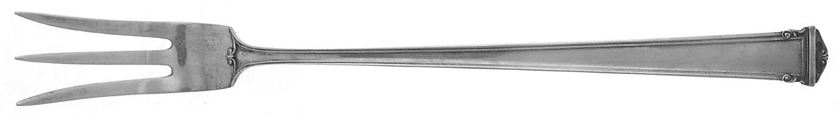 Theseum (Sterling, 1922, No Monograms) Short Handle Pickle/Olive Fork by International Silver-1