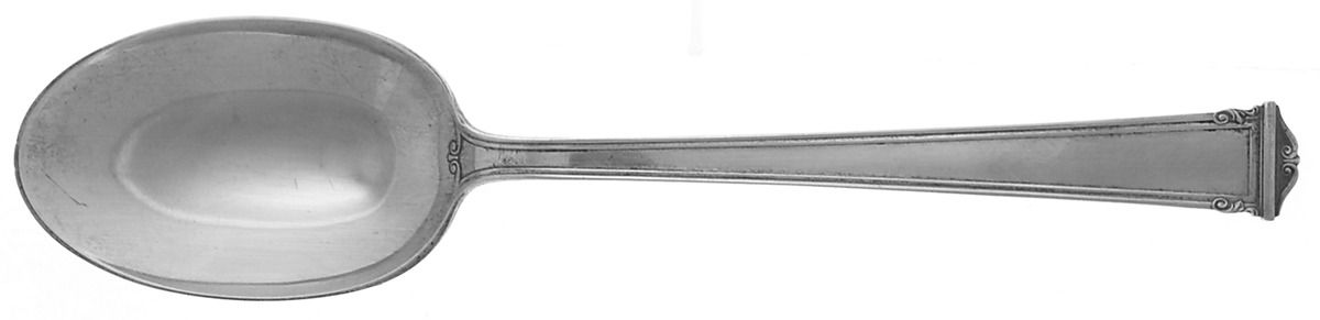 Theseum (Sterling, 1922, No Monograms) Dessert/Oval Soup Spoon by International Silver-1