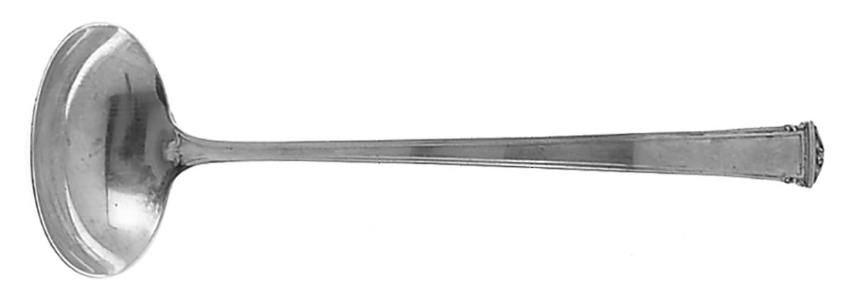 Theseum (Sterling, 1922, No Monograms) Solid Piece Cream Ladle by International Silver-1