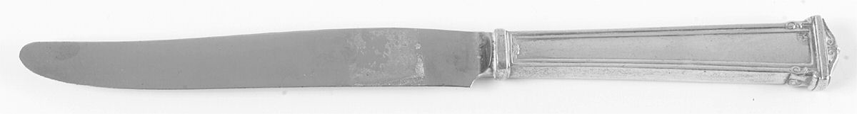 Theseum (Sterling, 1922, No Monograms) New French Hollow Knife by International Silver-1