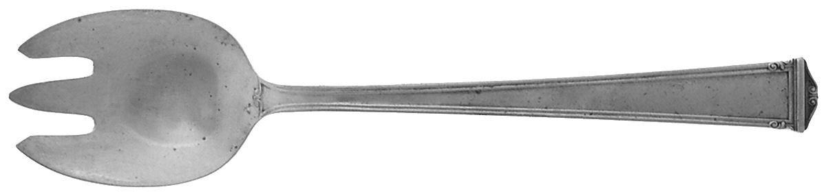 Theseum (Sterling, 1922, No Monograms) Ice Cream Fork by International Silver-1