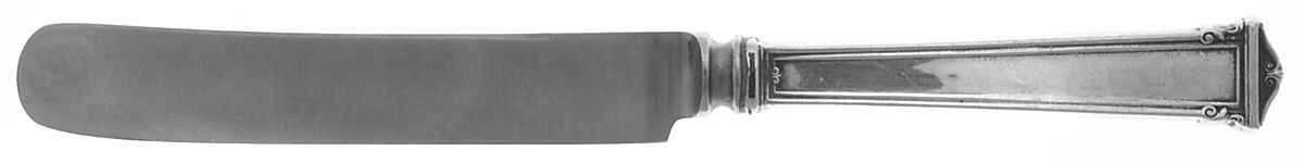Theseum (Sterling, 1922, No Monograms) Old French Hollow Knife with Bolster by International Silver-1