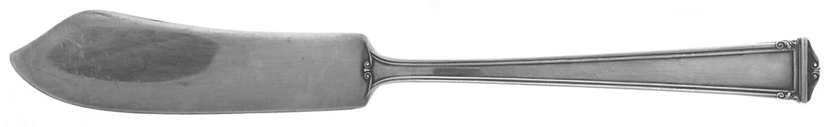 Theseum (Sterling, 1922, No Monograms) Flat Handle Master Butter Knife by International Silver-1