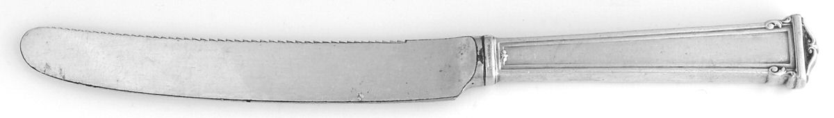 Theseum (Sterling, 1922, No Monograms) Orange Knife with Silverplate Blade by International Silver-1