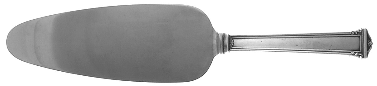 Theseum (Sterling, 1922, No Monograms) Pie Server with Stainless Blade by International Silver-1