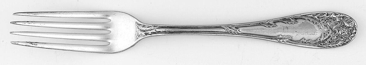 Thistle (Silverplate, 1911) Fork by International Silver-1