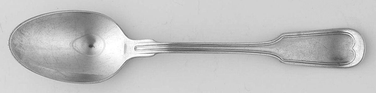 Threaded (Silverplate) Teaspoon by International Silver-1