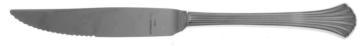 Tiara (Stainless) Steak Knife Individual Hollow, Serrate HC by International Silver-1
