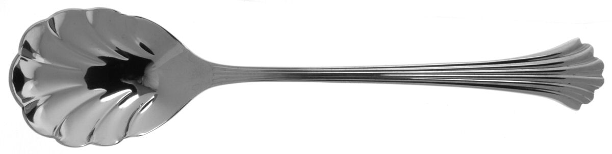 Tiara (Stainless) Sugar Shell Spoon by International Silver-1