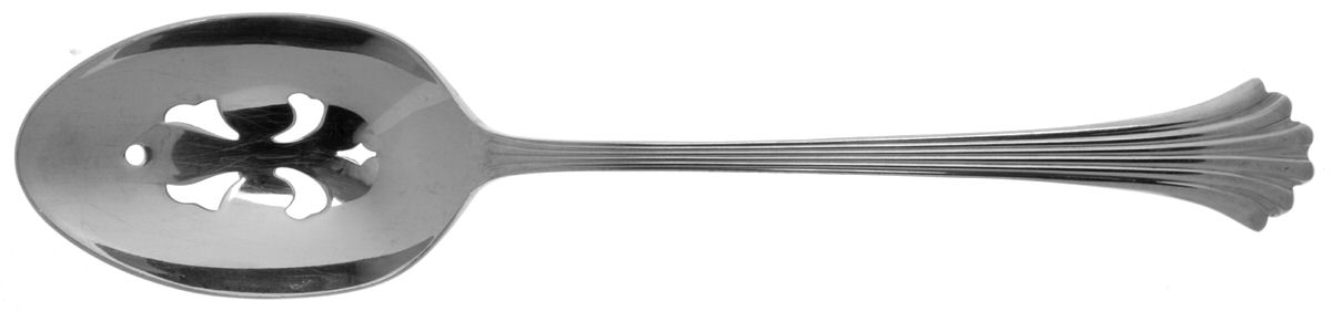 Tiara (Stainless) Pierced Tablespoon (Serving Spoon) by International Silver-1