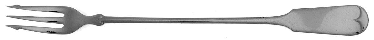 Tipped (Silverplate) Long Handle Pickle/Olive Fork by International Silver-1