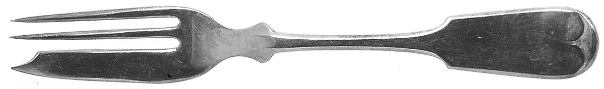 Tipped (Silverplate) Individual Pie Fork by International Silver-1