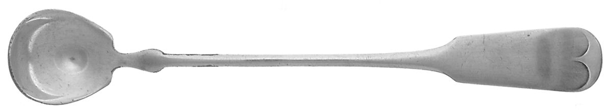 Tipped (Silverplate) Mustard Spoon by International Silver-1