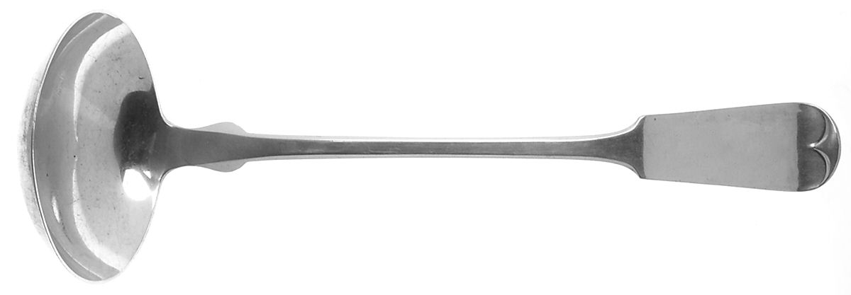 Tipped (Silverplate) Solid Soup Ladle by International Silver-1