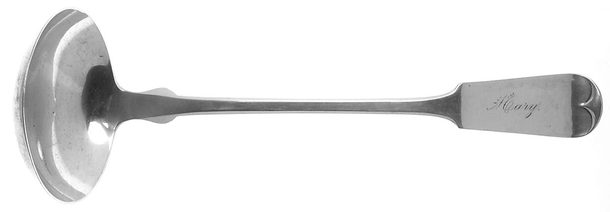 Tipped (Silverplate) Solid Soup Ladle by International Silver-1
