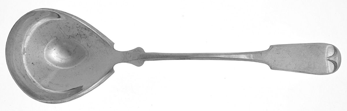 Tipped (Silverplate) Solid Soup Ladle by International Silver-1
