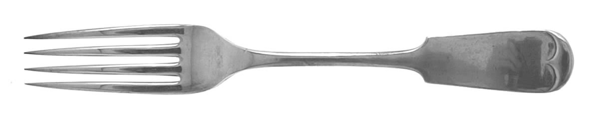 Tipped (Silverplate, 1884) Fork by International Silver-1