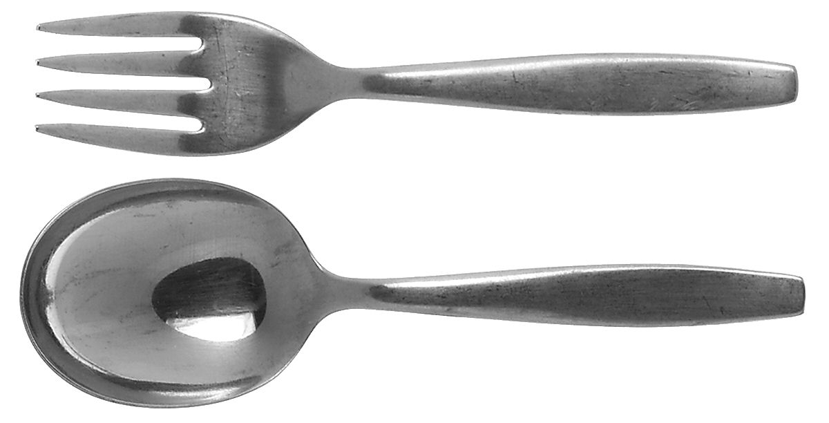 Today (Stainless) 2 Pc Baby Set (BF, BS) by International Silver-1