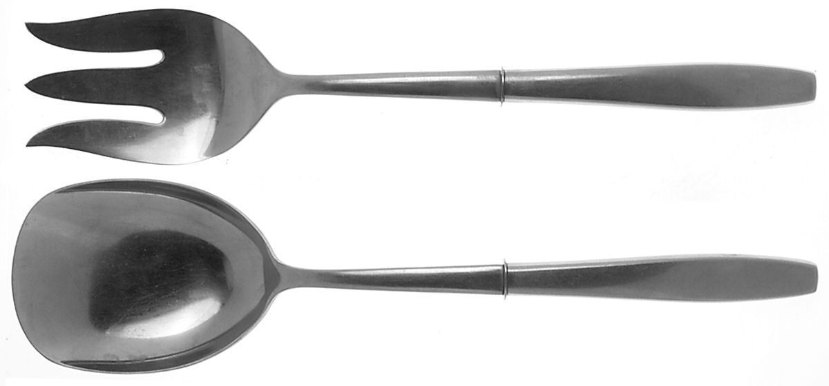 Today (Stainless) (2 Pc) Solid Salad Set by International Silver-1