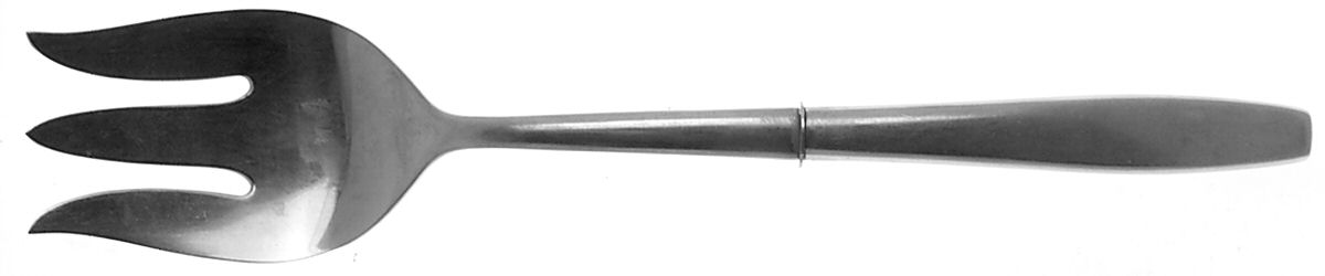 Today (Stainless) Solid Salad Serving Fork by International Silver-1