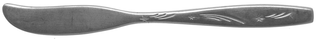 Tonight (Stainless) Flat Handle Butter Spreader by International Silver-1