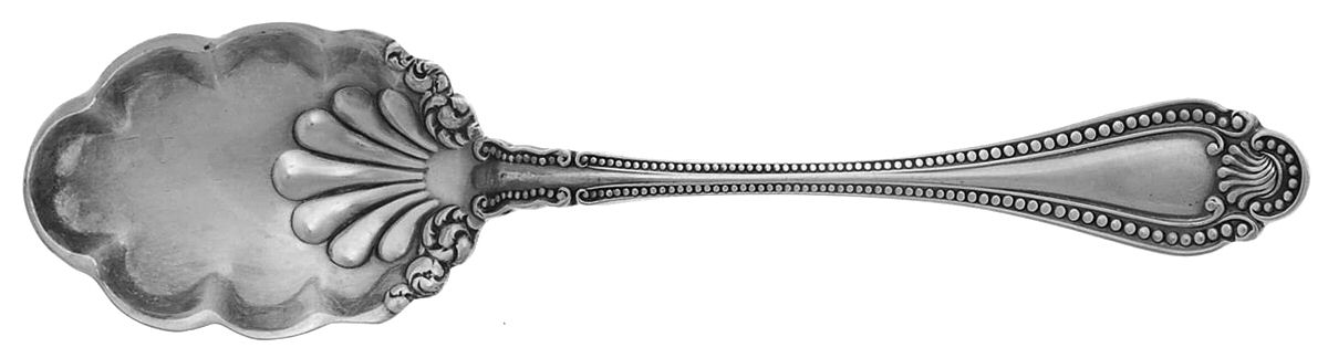 Tours (Silverplate) Sugar Shell Spoon by International Silver-1