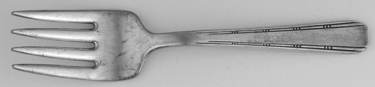 Tower (Silverplate, 1932) Baby Fork by International Silver-1
